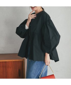 【ラブティックボンボン/La boutique BonBon】のボリュームスリーブジップブルゾン 人気、トレンドファッション・服の通販 founy(ファニー) ファッション Fashion レディースファッション WOMEN アウター Coat Outerwear ブルゾン Blouson/Jackets トップス・カットソー Tops/Tshirt ボリュームスリーブ / フリル袖 Volume Sleeve おすすめ Recommend インナー Inner スリーブ Sleeve トレンド Trend ブルゾン Blouson ペプラム Peplum ワイド Wide |ID:prp329100004149001