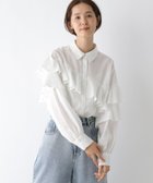 【レプシィム ローリーズファーム/LEPSIM LOWRYS FARM】のアシメフリル長袖シャツ 人気、トレンドファッション・服の通販 founy(ファニー) ファッション Fashion レディースファッション WOMEN トップス・カットソー Tops/Tshirt シャツ/ブラウス Shirts/Blouses おすすめ Recommend デニム Denim トレンド Trend フリル Frills フロント Front 秋 Autumn/Fall 長袖 Long Sleeve thumbnail オフホワイト05|ID: prp329100004149092 ipo3291000000028531438