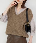 【スローブ イエナ/SLOBE IENA】のVネックスタンドフリル5分袖ブラウス 人気、トレンドファッション・服の通販 founy(ファニー) ファッション Fashion レディースファッション WOMEN トップス・カットソー Tops/Tshirt シャツ/ブラウス Shirts/Blouses Vネック V-Neck 2024年 2024 2024-2025秋冬・A/W Aw/Autumn/Winter/Fw/Fall/2024-2025 thumbnail ブラウン|ID: prp329100004149112 ipo3291000000028904266