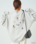 【フリークスストア/FREAK'S STORE】の別注/Mickey Mouse/ミッキーマウス 刺繍スウェット【限定展開】 24AW 杢グレー|ID: prp329100004149179 ipo3291000000028717341