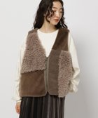 【ニコアンド/niko and】のクレイジーファーベスト 人気、トレンドファッション・服の通販 founy(ファニー) ファッション Fashion レディースファッション WOMEN アウター Coat Outerwear トップス・カットソー Tops/Tshirt ベスト/ジレ Gilets/Vests A/W・秋冬 Aw・Autumn/Winter・Fw・Fall-Winter おすすめ Recommend クロップド Cropped シンプル Simple ジップ Zip スウェット Sweat パッチワーク Patchwork フェイクファー Faux Fur フロント Front ベスト Vest リメイク Remake ヴィンテージ Vintage thumbnail ブラウン50|ID: prp329100004149200 ipo3291000000028533097