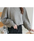 【ディスコート/Discoat】の【WEB限定】メランジニットプルオーバー 人気、トレンドファッション・服の通販 founy(ファニー) ファッション Fashion レディースファッション WOMEN トップス・カットソー Tops/Tshirt ニット Knit Tops プルオーバー Pullover ショルダー Shoulder シンプル Simple ドロップ Drop パープル Purple ベーシック Basic ミックス Mix thumbnail グレー|ID: prp329100004149347 ipo3291000000029222378