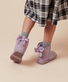 【アー ヴェー ヴェー/a.v.v / KIDS】のKIDS 【撥水加工/8サイズ展開】リボン付フェイクムートンブーツ WEB限定サイズ 人気、トレンドファッション・服の通販 founy(ファニー) ファッション Fashion キッズファッション KIDS ガーリー Girly クール Cool ショート Short 人気 Popularity フェイクファー Faux Fur ボトム Bottom 防寒 Cold Protection ムートン Mouton ラベンダー Lavender リボン Ribbon ワンポイント One Point おすすめ Recommend thumbnail ラベンダー|ID: prp329100004149381 ipo3291000000029332052