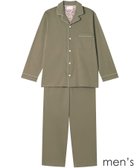 【ウンナナクール/une nana cool / MEN】の【綿100%】やわらか天竺メンズパジャマ MADE WITH LIBERTY FABRIC 人気、トレンドファッション・服の通販 founy(ファニー) ファッション Fashion メンズファッション MEN パイピング Piping パジャマ Pajamas メンズ Mens リラックス Relax おすすめ Recommend ギフト プレゼント Gift Present thumbnail カーキ|ID: prp329100004149784 ipo3291000000028546773