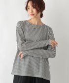 【グローバルワーク/GLOBAL WORK】のシアーアソート長袖/992229 人気、トレンドファッション・服の通販 founy(ファニー) ファッション Fashion レディースファッション WOMEN トップス・カットソー Tops/Tshirt インナー Inner カーゴパンツ Cargo Pants キャミ Cami シアー Sheer タンク Tank トレンド Trend プリント Print ボトム Bottom ボーダー Border 定番 Standard 春 Spring 長袖 Long Sleeve thumbnail オフ×ブラックボーダー10|ID: prp329100004149885 ipo3291000000028548062