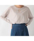 【グローバルワーク/GLOBAL WORK】のシアーアソート長袖/992229 人気、トレンドファッション・服の通販 founy(ファニー) ファッション Fashion レディースファッション WOMEN トップス・カットソー Tops/Tshirt インナー Inner カーゴパンツ Cargo Pants キャミ Cami シアー Sheer タンク Tank トレンド Trend プリント Print ボトム Bottom ボーダー Border 定番 Standard 春 Spring 長袖 Long Sleeve thumbnail モカボーダー54|ID: prp329100004149885 ipo3291000000028548064