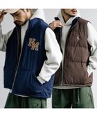 【ロッキーモンロー/Rocky Monroe】の【KRIFF MAYER/クリフメイヤー】ひっくり中綿ベスト 人気、トレンドファッション・服の通販 founy(ファニー) ファッション Fashion レディースファッション WOMEN アウター Coat Outerwear トップス・カットソー Tops/Tshirt ベスト/ジレ Gilets/Vests アウトドア Outdoor インナー Inner コーデュロイ Corduroy スウェット Sweat スマート Smart トレンド Trend ベスト Vest ポケット Pocket 防寒 Cold Protection ミックス Mix メンズ Mens ルーズ Loose おすすめ Recommend thumbnail 79.ネイビー|ID: prp329100004149894 ipo3291000000028548193