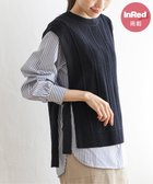 【イッカ/ikka】の【雑誌InRed web10月号掲載】サイドリボンニットベスト 人気、トレンドファッション・服の通販 founy(ファニー) 雑誌掲載アイテム Magazine Items ファッション雑誌 Fashion Magazines インレッド InRed ファッション Fashion レディースファッション WOMEN アウター Coat Outerwear トップス・カットソー Tops/Tshirt ニット Knit Tops ベスト/ジレ Gilets/Vests インナー Inner 秋 Autumn/Fall 軽量 Lightweight 10月号 October Issue ストライプ Stripe 雑誌 Magazine タイトスカート Tight Skirt 人気 Popularity ハイネック High Neck ベスト Vest ベーシック Basic ボトム Bottom リボン Ribbon ロング Long A/W・秋冬 Aw・Autumn/Winter・Fw・Fall-Winter おすすめ Recommend thumbnail ネイビーブルー|ID: prp329100004149980 ipo3291000000028946981