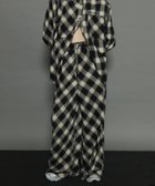 【メゾンスペシャル/MAISON SPECIAL】のRandom Checkered Easy Wide Pants 人気、トレンドファッション・服の通販 founy(ファニー) ファッション Fashion レディースファッション WOMEN パンツ Pants セットアップ Set Up チェック Check バイアス Bias ワイド Wide ヴィンテージ Vintage thumbnail BLK|ID: prp329100004150014 ipo3291000000028549304