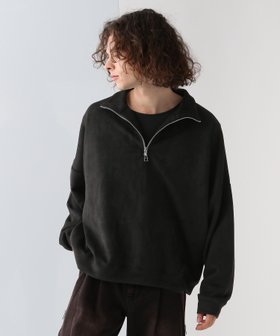 【ハレ/HARE / MEN】のSOFTフェイクスウェードハーフZIPプルオーバー 人気、トレンドファッション・服の通販 founy(ファニー) ファッション Fashion メンズファッション MEN トップス・カットソー Tops/Tshirt/Men シンプル Simple スウェット Sweat スウェード Suede ハーフ Half バルーン Balloon エレガント 上品 Elegant |ID:prp329100004150033