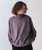 【ハレ/HARE / MEN】のSOFTフェイクスウェードハーフZIPプルオーバー 人気、トレンドファッション・服の通販 founy(ファニー) ファッション Fashion メンズファッション MEN トップス・カットソー Tops/Tshirt/Men シンプル Simple スウェット Sweat スウェード Suede ハーフ Half バルーン Balloon エレガント 上品 Elegant thumbnail パープル94|ID: prp329100004150033 ipo3291000000028736214