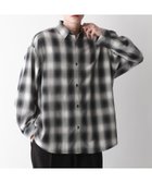 【レイジブルー/RAGEBLUE / MEN】のオンブレチェック/オーバーサイズシャツ 人気、トレンドファッション・服の通販 founy(ファニー) ファッション Fashion メンズファッション MEN おすすめ Recommend インナー Inner カーゴパンツ Cargo Pants スラックス Slacks トレンド Trend ドレープ Drape エレガント 上品 Elegant 定番 Standard 春 Spring 秋 Autumn/Fall 長袖 Long Sleeve thumbnail ブラック系09|ID: prp329100004150197 ipo3291000000028607842