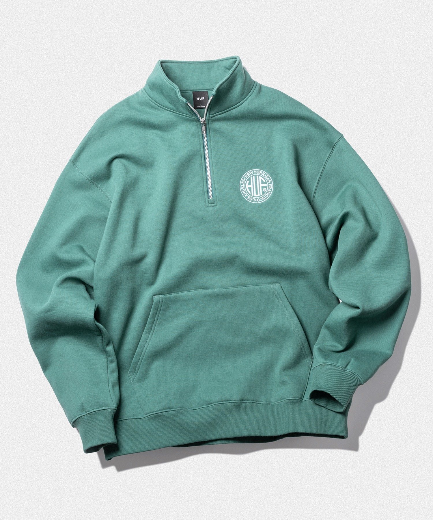 【ハフ/HUF】のREGIONAL HALF ZIP FLEECE インテリア・キッズ・メンズ・レディースファッション・服の通販 founy(ファニー) 　ファッション　Fashion　レディースファッション　WOMEN　ヴィンテージ　Vintage　クラシック　Classic　グラフィック　Graphic　コイン　Coin　コレクション　Collection　定番　Standard　パターン　Pattern　ポケット　Pocket　ミックス　Mix　モダン　Modern　モチーフ　Motif　冬　Winter　PINE|ID: prp329100004150338 ipo3291000000028918117