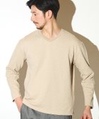 【メンズビギトーキョー/Men's Bigi / MEN】のリンクスジャガードVネックロンT 人気、トレンドファッション・服の通販 founy(ファニー) ファッション Fashion メンズファッション MEN インナー Inner 春 Spring シンプル Simple パイピング Piping 無地 Plain Color エレガント 上品 Elegant thumbnail ベージュ|ID: prp329100004150340 ipo3291000000028552458