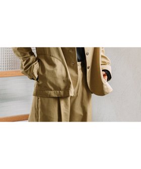 【プードゥドゥ/POU DOU DOU】のスタンドカラージャケット 人気、トレンドファッション・服の通販 founy(ファニー) ファッション Fashion レディースファッション WOMEN アウター Coat Outerwear ジャケット Jackets ショルダー Shoulder ジャケット Jacket スタンド Stand スマート Smart セットアップ Set Up ドロップ Drop ポケット Pocket |ID:prp329100004150952