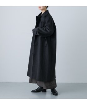 【かぐれ/kagure / URBAN RESEARCH】のウールシングルロングPコート 人気、トレンドファッション・服の通販 founy(ファニー) ファッション Fashion レディースファッション WOMEN アウター Coat Outerwear コート Coats Pコート Pea Coats 2024年 2024 2024-2025秋冬・A/W Aw/Autumn/Winter/Fw/Fall/2024-2025 A/W・秋冬 Aw・Autumn/Winter・Fw・Fall-Winter 冬 Winter おすすめ Recommend なめらか Smooth バランス Balance ベーシック Basic ポケット Pocket マニッシュ Mannish ロング Long |ID:prp329100004151056