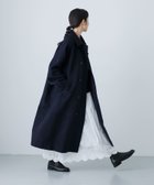 【かぐれ/kagure / URBAN RESEARCH】のウールシングルロングPコート 人気、トレンドファッション・服の通販 founy(ファニー) ファッション Fashion レディースファッション WOMEN アウター Coat Outerwear コート Coats Pコート Pea Coats 2024年 2024 2024-2025秋冬・A/W Aw/Autumn/Winter/Fw/Fall/2024-2025 A/W・秋冬 Aw・Autumn/Winter・Fw・Fall-Winter 冬 Winter おすすめ Recommend なめらか Smooth バランス Balance ベーシック Basic ポケット Pocket マニッシュ Mannish ロング Long thumbnail NAVY|ID: prp329100004151056 ipo3291000000028563341