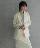 【アーバンリサーチ/URBAN RESEARCH】のトリコットコーデュロイジャケット 人気、トレンドファッション・服の通販 founy(ファニー) ファッション Fashion レディースファッション WOMEN アウター Coat Outerwear ジャケット Jackets 2024年 2024 2024-2025秋冬・A/W Aw/Autumn/Winter/Fw/Fall/2024-2025 A/W・秋冬 Aw・Autumn/Winter・Fw・Fall-Winter 冬 Winter インナー Inner コーデュロイ Corduroy ジャケット Jacket ストレッチ Stretch セットアップ Set Up フロント Front thumbnail OFF WHITE|ID: prp329100004151060 ipo3291000000028563361