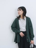 【サマンサモスモス/Samansa Mos2】のマルチスタイルVネックカーディガン 人気、トレンドファッション・服の通販 founy(ファニー) ファッション Fashion レディースファッション WOMEN トップス・カットソー Tops/Tshirt カーディガン Cardigans Vネック V-Neck カーディガン Cardigan シンプル Simple フロント Front ポケット Pocket thumbnail グリーン|ID: prp329100004151150 ipo3291000000028756947