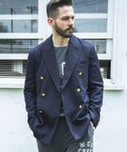 【ミスターオリーブ/MR.OLIVE / MEN】のPREMIUM WOOL SAXONY /BOUBLE BREASTED BLAZER 人気、トレンドファッション・服の通販 founy(ファニー) ファッション Fashion メンズファッション MEN キュプラ Cupra ダブル Double デニム Denim プレミアム Premium thumbnail Navy|ID: prp329100004151185 ipo3291000000028565018