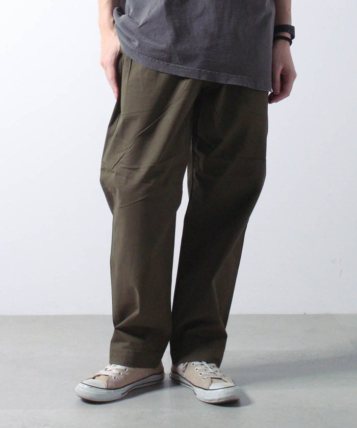 【アヴィレックス/AVIREX / MEN】のTWO TACK PANTS / ツータック パンツ / AVIREX / アヴィレックス インテリア・キッズ・メンズ・レディースファッション・服の通販 founy(ファニー) https://founy.com/ ファッション Fashion メンズファッション MEN ボトムス Bottoms/Men シューズ Shoes シンプル Simple ジャケット Jacket スタンダード Standard テーパード Tapered 定番 Standard ミリタリー Military |ID: prp329100004151190 ipo3291000000028565085