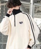 【ロッキーモンロー/Rocky Monroe】のオーバーサイズフリース ラインハーフジッププルオーバー 人気、トレンドファッション・服の通販 founy(ファニー) ファッション Fashion レディースファッション WOMEN トップス・カットソー Tops/Tshirt プルオーバー Pullover 軽量 Lightweight ハーフ Half バランス Balance フロント Front リラックス Relax ワイド Wide 再入荷 Restock/Back In Stock/Re Arrival おすすめ Recommend thumbnail A.オフ×ブラック|ID: prp329100004151203 ipo3291000000028742122