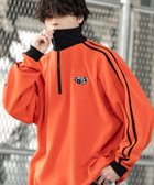 【ロッキーモンロー/Rocky Monroe】のオーバーサイズフリース ラインハーフジッププルオーバー 人気、トレンドファッション・服の通販 founy(ファニー) ファッション Fashion レディースファッション WOMEN トップス・カットソー Tops/Tshirt プルオーバー Pullover 軽量 Lightweight ハーフ Half バランス Balance フロント Front リラックス Relax ワイド Wide 再入荷 Restock/Back In Stock/Re Arrival おすすめ Recommend thumbnail A.オレンジ×ブラック|ID: prp329100004151203 ipo3291000000028742123