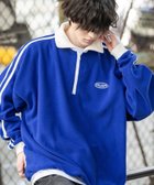 【ロッキーモンロー/Rocky Monroe】のオーバーサイズフリース ラインハーフジッププルオーバー 人気、トレンドファッション・服の通販 founy(ファニー) ファッション Fashion レディースファッション WOMEN トップス・カットソー Tops/Tshirt プルオーバー Pullover 軽量 Lightweight ハーフ Half バランス Balance フロント Front リラックス Relax ワイド Wide 再入荷 Restock/Back In Stock/Re Arrival おすすめ Recommend thumbnail B.ブルー×オフ|ID: prp329100004151203 ipo3291000000028742128