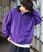 【ロッキーモンロー/Rocky Monroe】のオーバーサイズフリース ラインハーフジッププルオーバー 人気、トレンドファッション・服の通販 founy(ファニー) ファッション Fashion レディースファッション WOMEN トップス・カットソー Tops/Tshirt プルオーバー Pullover 軽量 Lightweight ハーフ Half バランス Balance フロント Front リラックス Relax ワイド Wide 再入荷 Restock/Back In Stock/Re Arrival おすすめ Recommend thumbnail B.パープル×ブラック|ID: prp329100004151203 ipo3291000000028742138