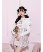 【その他のブランド/Other】のお嬢さん3連リボンプチハイカットソー 人気、トレンドファッション・服の通販 founy(ファニー) ファッション Fashion レディースファッション WOMEN トップス・カットソー Tops/Tshirt カットソー Cut and Sewn スリーブ Sleeve ハイネック High Neck フリル Frills リボン Ribbon レース Race thumbnail ペールピンク|ID: prp329100004151298 ipo3291000000028758940