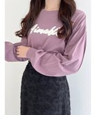 【その他のブランド/Other】のAMIABLEサガラ刺繍ロングスリーブTシャツ 人気、トレンドファッション・服の通販 founy(ファニー) ファッション Fashion レディースファッション WOMEN トップス・カットソー Tops/Tshirt シャツ/ブラウス Shirts/Blouses ロング / Tシャツ T-Shirts スリット Slit スリーブ Sleeve ロング Long thumbnail ローズピンク|ID: prp329100004151304 ipo3291000000028758982