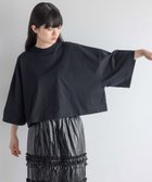 【ローリーズファーム/LOWRYS FARM】の【yuw】ワイドクロップドTee 人気、トレンドファッション・服の通販 founy(ファニー) ファッション Fashion レディースファッション WOMEN カットソー Cut And Sew バランス Balance ボトム Bottom ワイド Wide 人気 Popularity 定番 Standard thumbnail ブラック09|ID: prp329100004151437 ipo3291000000028569138