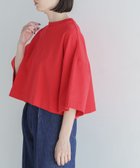 【ローリーズファーム/LOWRYS FARM】の【yuw】ワイドクロップドTee 人気、トレンドファッション・服の通販 founy(ファニー) ファッション Fashion レディースファッション WOMEN カットソー Cut And Sew バランス Balance ボトム Bottom ワイド Wide 人気 Popularity 定番 Standard thumbnail レッド35|ID: prp329100004151437 ipo3291000000028569139