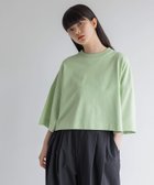 【ローリーズファーム/LOWRYS FARM】の【yuw】ワイドクロップドTee 人気、トレンドファッション・服の通販 founy(ファニー) ファッション Fashion レディースファッション WOMEN カットソー Cut And Sew バランス Balance ボトム Bottom ワイド Wide 人気 Popularity 定番 Standard thumbnail グリーン72|ID: prp329100004151437 ipo3291000000028569140