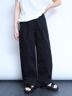 【ラシュッド/LASUD】のストレッチワイドパンツ 人気、トレンドファッション・服の通販 founy(ファニー) ファッション Fashion レディースファッション WOMEN パンツ Pants ストレッチ Stretch 今季 This Season thumbnail ブラック|ID: prp329100004151483 ipo3291000000028569587