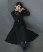 【ハレ/HARE】の【WEB限定 OCCASION SERIES】2WAYシアーフレアスリーブワンピース 人気、トレンドファッション・服の通販 founy(ファニー) ファッション Fashion レディースファッション WOMEN ワンピース Dress シアー Sheer デコルテ Decolletage ドッキング Docking ハンカチ Handkerchief パターン Pattern フレア Flare ポケット Pocket リップ Lip リボン Ribbon ループ Loop おすすめ Recommend エレガント 上品 Elegant 結婚式 Wedding Ceremony thumbnail ブラック09|ID: prp329100004151636 ipo3291000000028571482