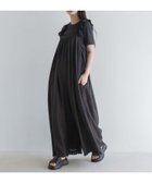 【ローリーズファーム/LOWRYS FARM】の【yuw】フリフリキャミオールインワン 人気、トレンドファッション・服の通販 founy(ファニー) ファッション Fashion レディースファッション WOMEN トップス・カットソー Tops/Tshirt キャミソール / ノースリーブ No Sleeves ワンピース Dress オールインワン ワンピース All In One Dress おすすめ Recommend サロペット Overalls ショルダー Shoulder ドレープ Drape バランス Balance フリル Frills ボトム Bottom リネン Linen 夏 Summer thumbnail ブラック09|ID: prp329100004151641 ipo3291000000028571502