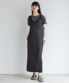 【ローリーズファーム/LOWRYS FARM】の【yuw】サテンノースリーブワンピース 人気、トレンドファッション・服の通販 founy(ファニー) ファッション Fashion レディースファッション WOMEN ワンピース Dress おすすめ Recommend サテン Satin シンプル Simple スリット Slit タンク Tank タンブラー Tumbler ノースリーブ No Sleeve バランス Balance thumbnail ブラック09|ID: prp329100004151643 ipo3291000000028571508