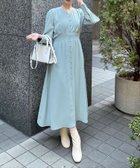 【クリア/clear】のクルミボタンVネック長袖ロングワンピース 人気、トレンドファッション・服の通販 founy(ファニー) ファッション Fashion レディースファッション WOMEN ワンピース Dress カーディガン Cardigan リボン Ribbon ロング Long 長袖 Long Sleeve thumbnail BLGY|ID: prp329100004151652 ipo3291000000029537721