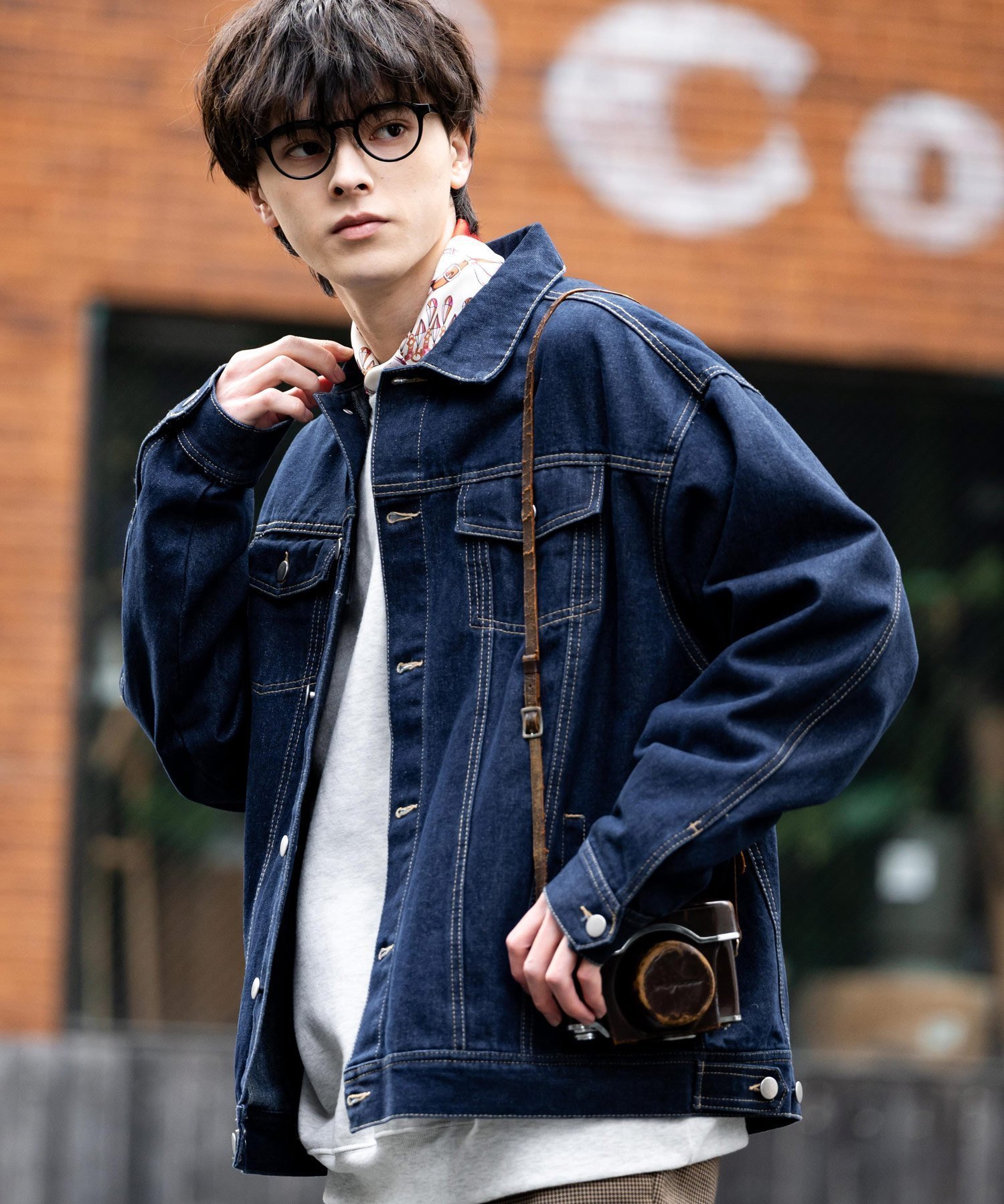 【ロッキーモンロー/Rocky Monroe】のオーバーサイズ3rdタイプデニムジャケット 人気、トレンドファッション・服の通販 founy(ファニー) 　ファッション　Fashion　レディースファッション　WOMEN　アウター　Coat Outerwear　ジャケット　Jackets　デニムジャケット　Denim Jackets　シンプル　Simple　ジャケット　Jacket　デニム　Denim　フラップ　Flap　フロント　Front　ポケット　Pocket　ロング　Long　 other-1|ID: prp329100004151954 ipo3291000000028797060