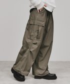 【ティーケー/tk TAKEO KIKUCHI / MEN】のナイロンワイドカーゴパンツ 人気、トレンドファッション・服の通販 founy(ファニー) ファッション Fashion メンズファッション MEN ボトムス Bottoms/Men カーゴパンツ Cargo Pants ストレッチ Stretch 人気 Popularity thumbnail グリーン|ID: prp329100004151995 ipo3291000000028582889