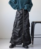 【レイジブルー/RAGEBLUE】の2WAY/Wジップミリタリースカート 人気、トレンドファッション・服の通販 founy(ファニー) ファッション Fashion レディースファッション WOMEN スカート Skirt カーゴパンツ Cargo Pants コンパクト Compact シャーリング Shirring ジップ Zip スリット Slit ツイル Twill トレンド Trend フロント Front ミリタリー Military ワーク Work おすすめ Recommend thumbnail ブラック09|ID: prp329100004152033 ipo3291000000028583277