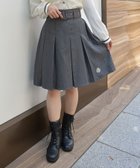 【アクシーズファム/axes femme】のベルト付きプリーツミドルスカート 人気、トレンドファッション・服の通販 founy(ファニー) ファッション Fashion レディースファッション WOMEN スカート Skirt ベルト Belts おすすめ Recommend ダウン Down チェーン Chain プリーツ Pleats ミドル Middle thumbnail グレー|ID: prp329100004152037 ipo3291000000028583342