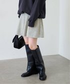 【ユーバイ スピック&スパン/U by Spick&Span】のフレアニットミニスカート 人気、トレンドファッション・服の通販 founy(ファニー) ファッション Fashion レディースファッション WOMEN スカート Skirt ミニスカート Mini Skirts 2024年 2024 2024-2025秋冬・A/W Aw/Autumn/Winter/Fw/Fall/2024-2025 A/W・秋冬 Aw・Autumn/Winter・Fw・Fall-Winter タイツ Tights フレア Flare ミニスカート Mini Skirt ロング Long エレガント 上品 Elegant thumbnail グレーB|ID: prp329100004152049 ipo3291000000028583504