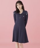 【その他のブランド/Other】のミニケーブルビッグカラーニットワンピース 人気、トレンドファッション・服の通販 founy(ファニー) ファッション Fashion レディースファッション WOMEN ワンピース Dress ニットワンピース Knit Dresses ビッグ Big フィット Fit リラックス Relax thumbnail ネイビー|ID: prp329100004152071 ipo3291000000028583821