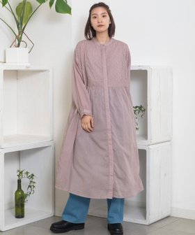 【プードゥドゥ/POU DOU DOU】のmade in INDIA エンブロイダリーヨークワンピース 人気、トレンドファッション・服の通販 founy(ファニー) ファッション Fashion レディースファッション WOMEN ワンピース Dress インド India カフス Cuffs シンプル Simple スマート Smart デニム Denim ネップ Nep Yarn フリル Frills ポケット Pocket レース Race おすすめ Recommend |ID:prp329100004152125