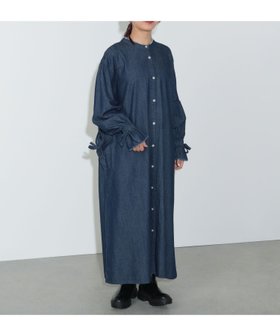 【ビームス ハート/BEAMS HEART】の2WAY リボン デニム シャツワンピース 人気、トレンドファッション・服の通販 founy(ファニー) ファッション Fashion レディースファッション WOMEN ワンピース Dress シャツワンピース Shirt Dresses シンプル Simple スニーカー Sneakers タイツ Tights デニム Denim フロント Front リボン Ribbon リラックス Relax |ID:prp329100004152129