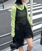 【ページボーイ/PAGEBOY】の【WEB限定】レースミニキャミワンピース 人気、トレンドファッション・服の通販 founy(ファニー) ファッション Fashion レディースファッション WOMEN ワンピース Dress キャミワンピース No Sleeve Dresses おすすめ Recommend シャーリング Shirring シンプル Simple ジャケット Jacket トレンド Trend ボトム Bottom リボン Ribbon レース Race thumbnail ブラック09|ID: prp329100004152149 ipo3291000000028584713