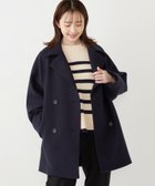 【シップス フォー ウィメン/SHIPS】のSHIPS Colors 手洗い可能 ジャージーメルトン ピーコート 人気、トレンドファッション・服の通販 founy(ファニー) ファッション Fashion レディースファッション WOMEN アウター Coat Outerwear コート Coats ショルダー Shoulder ジャージー Jersey ドロップ Drop バランス Balance ベーシック Basic ボトム Bottom メルトン Melton エレガント 上品 Elegant thumbnail ネイビー|ID: prp329100004152179 ipo3291000000028585231