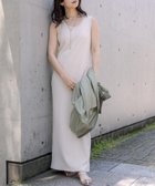 【リヴドロワ/RIVE DROITE】の【全骨格細見え】2WAYリブタンクワンピース 人気、トレンドファッション・服の通販 founy(ファニー) ファッション Fashion レディースファッション WOMEN ワンピース Dress おすすめ Recommend シンプル Simple テレコ Tereko ロング Long thumbnail エクリュ|ID: prp329100004152253 ipo3291000000028586166